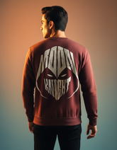 Moon Knight Back Print Sweatshirt | Teeyatra | Marvel
