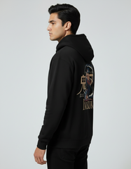 Demon Slayer Inosuke Black Hoodie | Teeyatra | Anime