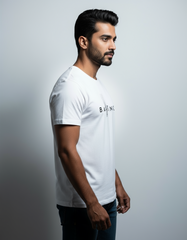 Balance Minimalist Basic T-Shirt | Teeyatra | Abstract