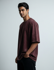 Acid Washed Oversized Tee | Teeyatra