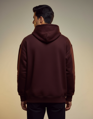 Just Vibing Back Bencher Oversized Hoodie | Teeyatra