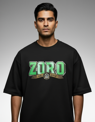 Roronoa Zoro Streetwear Oversized T-Shirt |Teeyatra |Anime