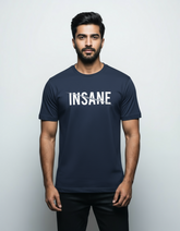 The Insane Vibe Basic T-Shirt | Teeyatra | Abstract