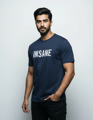 The Insane Vibe Basic T-Shirt | Teeyatra | Abstract