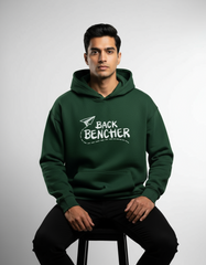 Just Vibing Back Bencher Oversized Hoodie | Teeyatra