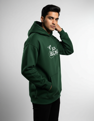 Just Vibing Back Bencher Oversized Hoodie | Teeyatra