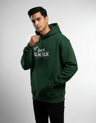 Just Vibing Back Bencher Oversized Hoodie | Teeyatra