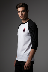 Marvel's Chibi Deadpool Cute Cartoon Full Sleeve Raglan T-Shirt | Teeyatra