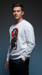 The Dragon's Ascent Premium Sweatshirt | Teeyatra | Anime