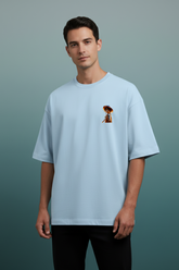 Monkey D. Luffy One Piece Terry Oversized Tee - Premium Anime Streetwear | TEEYATRA