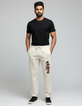 Streetwear 'Brave' Snake Design Sweatpants | Teeyatra