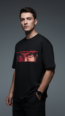 Mysterious Sasuke Anime Oversized Tee | Teeyatra