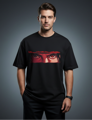 Mysterious Sasuke Anime Oversized Tee | Teeyatra