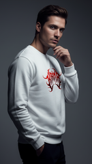 The Karma Crewneck Sweatshirt | Teeyatra | Abstract