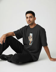 Demon Slayer Sanemi Shinazugawa Oversized T-Shirt | Teeyatra | Anime