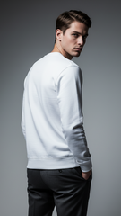 The Karma Crewneck Sweatshirt | Teeyatra | Abstract