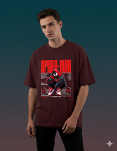Marvel's Spider-Man: Miles Morales Oversized Classic T-shirt | Teeyatra