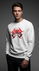 The Karma Crewneck Sweatshirt | Teeyatra | Abstract