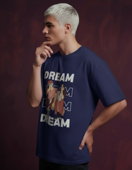Urban Dreamscape Oversized Classic T-shirt | Teeyatra | Abstract