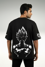 Son Goku "Ultra Instinct" | Premium 240 GSM Heavyweight Oversized Anime Tee