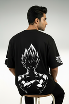 Son Goku "Ultra Instinct" | Premium 240 GSM Heavyweight Oversized Anime Tee