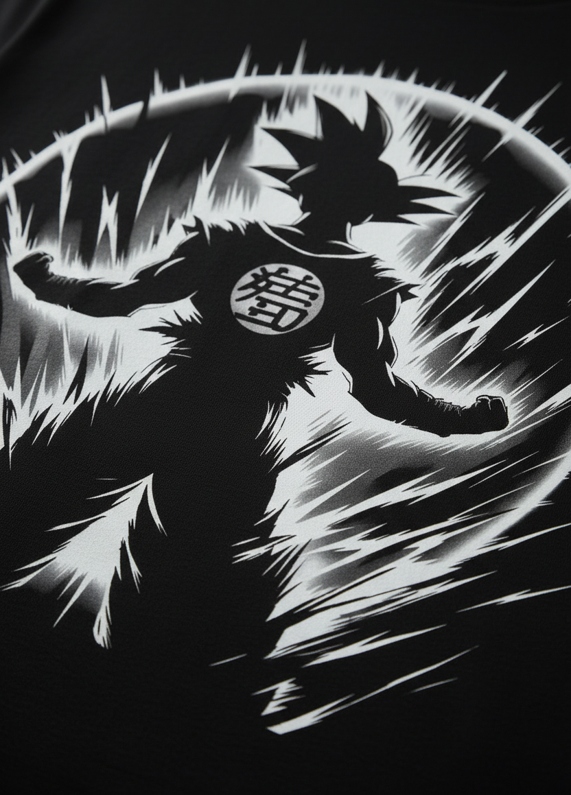 "The Saiyan" Limit Breaker Oversized T-Shirt – Teeyatra Anime Streetwear