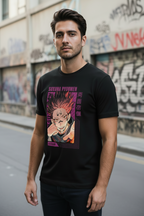 Teeyatra Premium Regular Fit Anime Tee: Ryomen Sukuna Edition