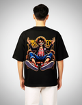 Straw Hat Luffy Graphic | Premium 240 GSM One Piece Oversized Anime Tee