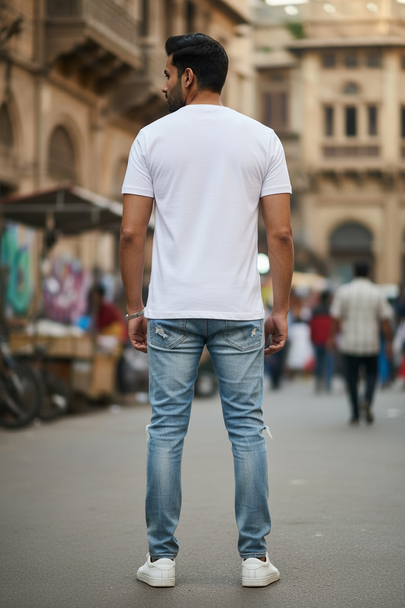 Teeyatra Gojo Anime Graphic Regular Fit T-Shirt | Premium DTF Print