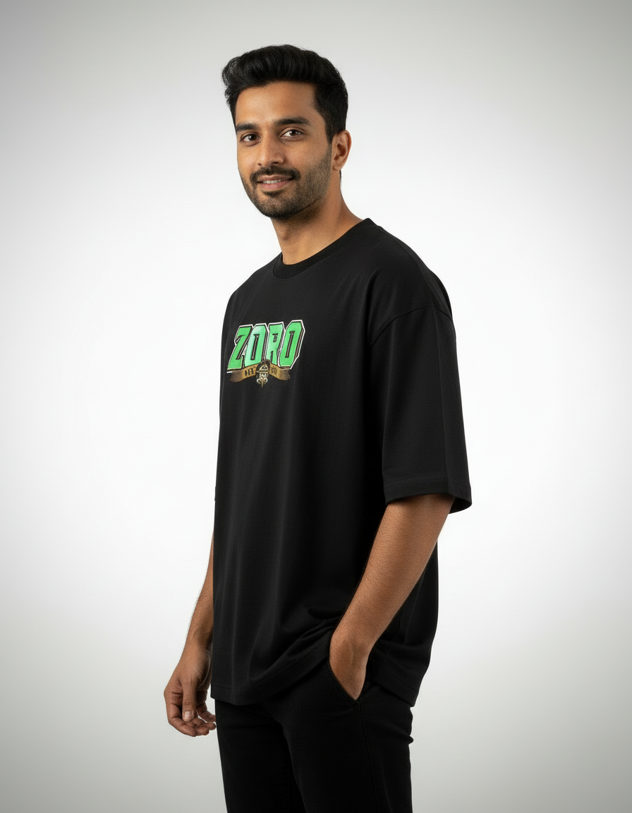 Zoro "The Demon Slash" Oversized T-Shirt – Teeyatra Anime Streetwear