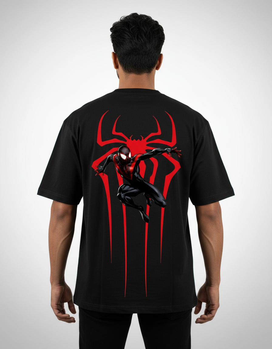 Web-Slinger Spider-Man Graphic | Heavyweight 240 GSM Oversized Superhero Tee