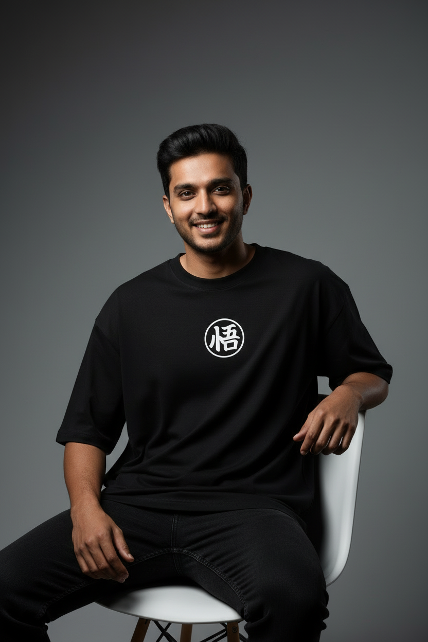 "The Saiyan" Limit Breaker Oversized T-Shirt – Teeyatra Anime Streetwear