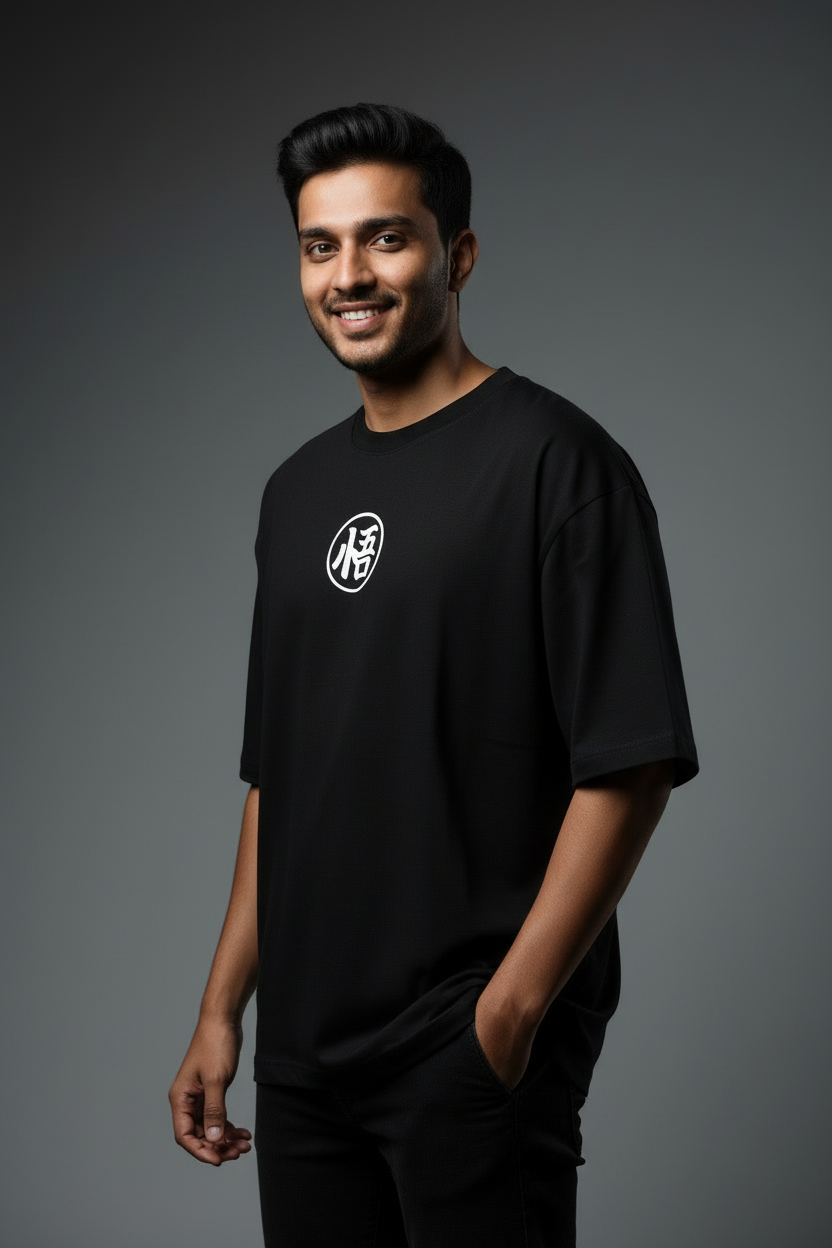 "The Saiyan" Limit Breaker Oversized T-Shirt – Teeyatra Anime Streetwear