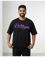 Sung Jin Woo Oversized French Terry T-Shirt | 240 GSM | DTF Print | Teeyatra