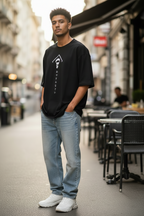 Satoru Gojo "The Honored One" Oversized Graphic T-Shirt - 240 GSM French Terry