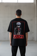 Satoru Gojo "The Honored One" Oversized Heavyweight T-Shirt - 240 GSM French Terry