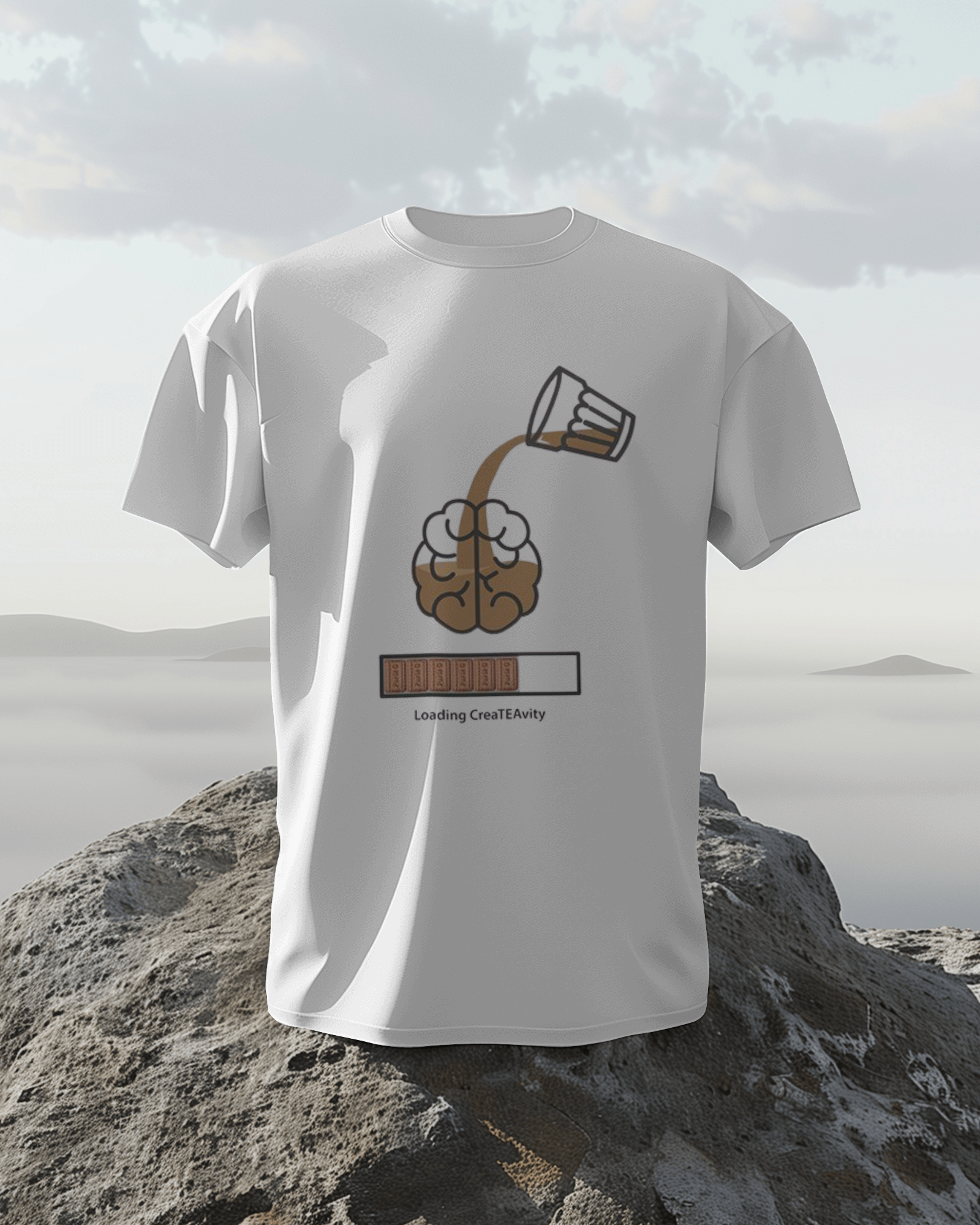 Unleash Your Creativity Men's Stretch T-Shirt | Teeyatra | Abstract