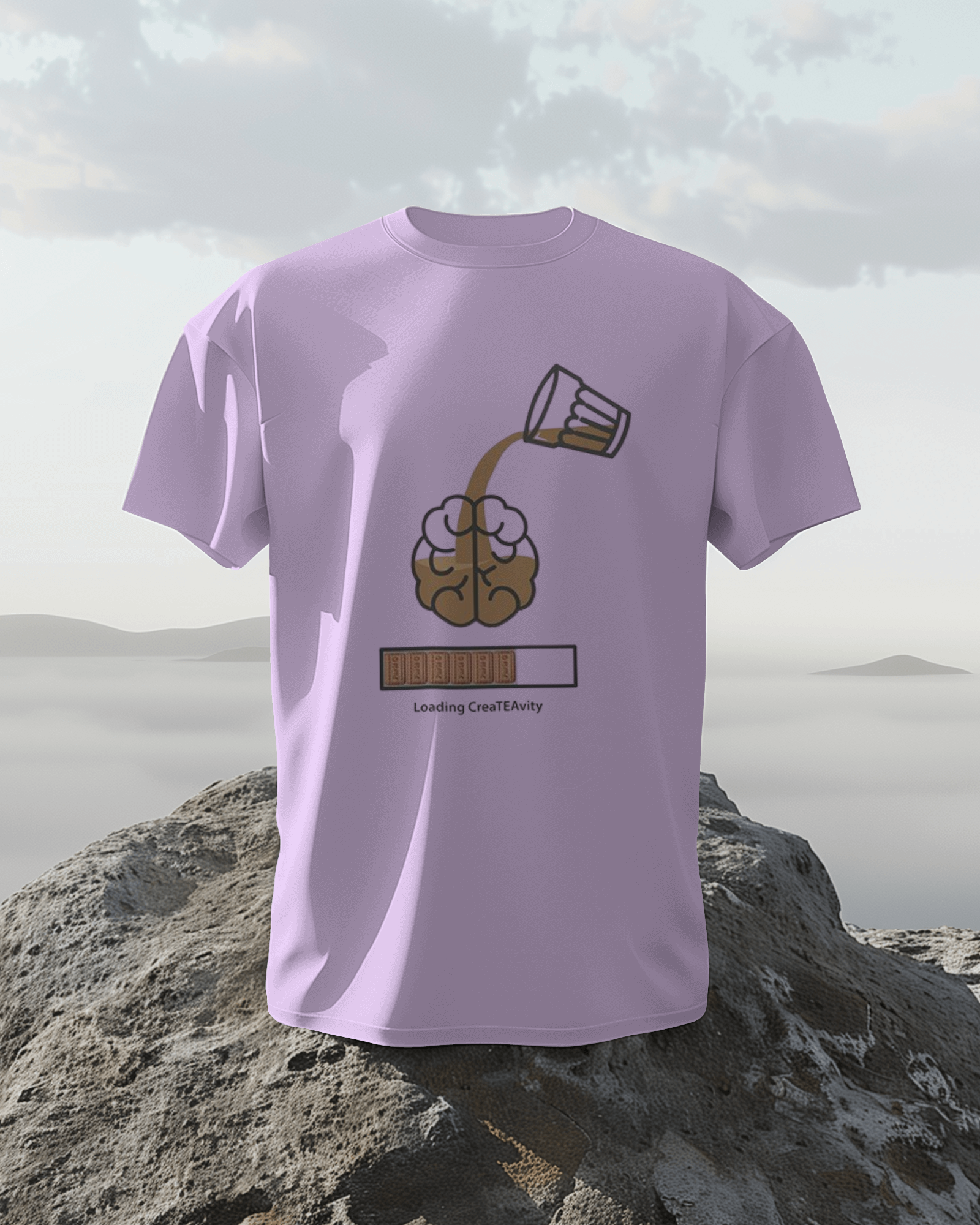 Unleash Your Creativity Men's Stretch T-Shirt | Teeyatra | Abstract