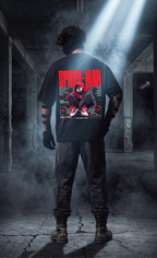 Teeyatra Spider-Verse Shadow Oversized T-Shirt