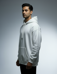 Unleash the Fire: Inferno Skull Men's Oversized Hoodie | Teeyatra