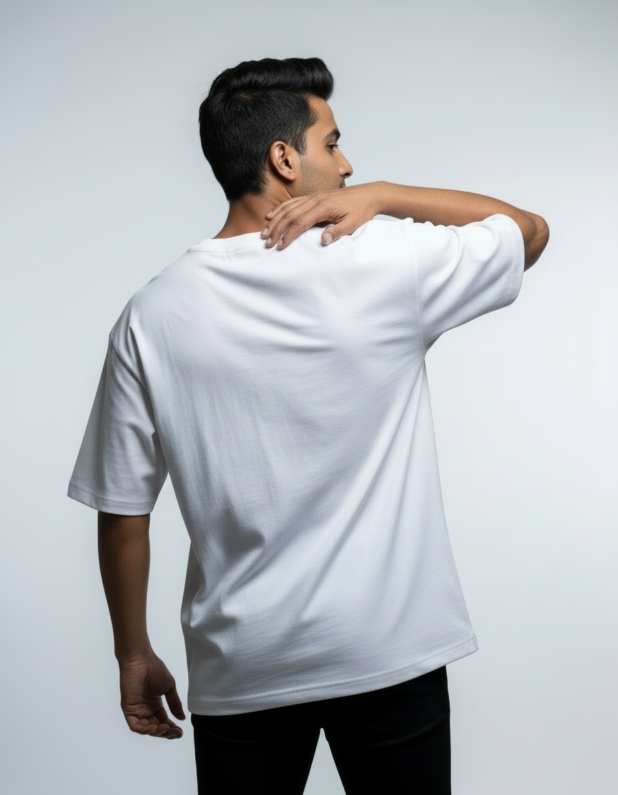 Stealth Black Panther Graphic | Premium 240 GSM Oversized Streetwear Tee