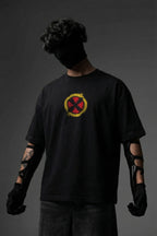Oversized Cyclops Graphic T-Shirt – 240 GSM Premium French Terry | DTF Printed Streetwear