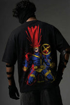 Oversized Cyclops Graphic T-Shirt – 240 GSM Premium French Terry | DTF Printed Streetwear