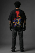Oversized Cyclops Graphic T-Shirt – 240 GSM Premium French Terry | DTF Printed Streetwear