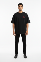 Teeyatra "The Man Without Fear" | Oversized 240 GSM French Terry Graphic Tee