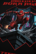 Daredevil: Born Again | Premium Oversized Heavyweight T-Shirt (240 GSM)