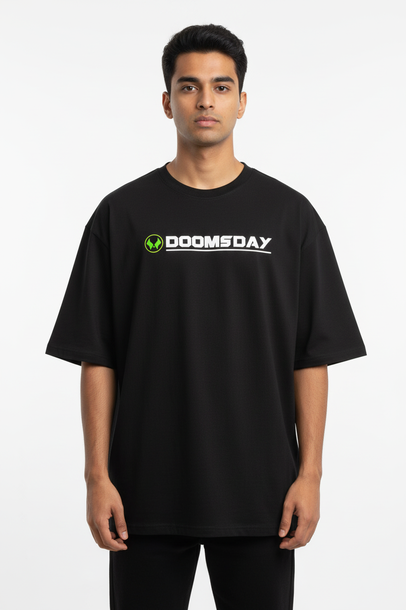 Teeyatra Premium Heavyweight Oversized T-Shirt – Avengers: Doomsday Edition (240 GSM French Terry)