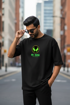 Teeyatra “Absolute Power” Dr. Doom Oversized T-Shirt – 240 GSM French Terry - TEEYATRA