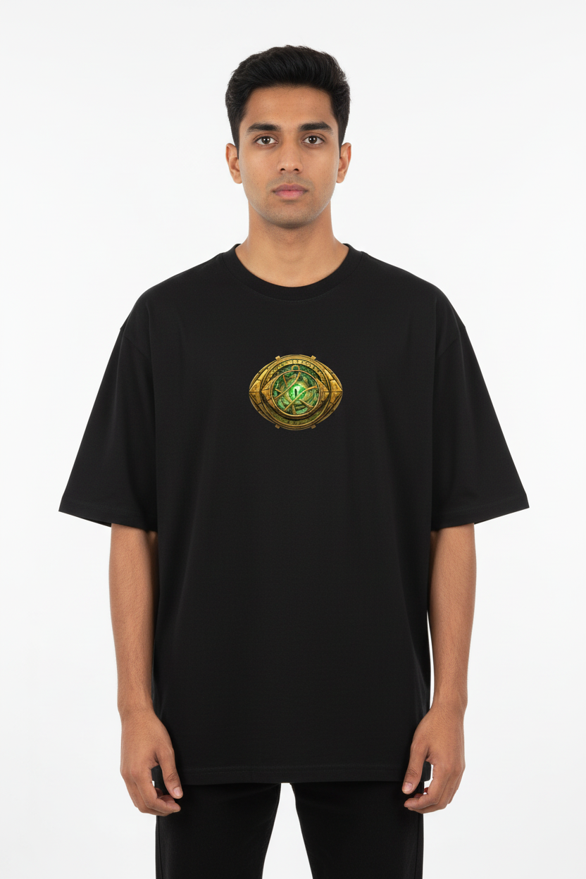 Teeyatra | Master of the Mystic Arts - Heavyweight Oversized French Terry T-Shirt (240 GSM)