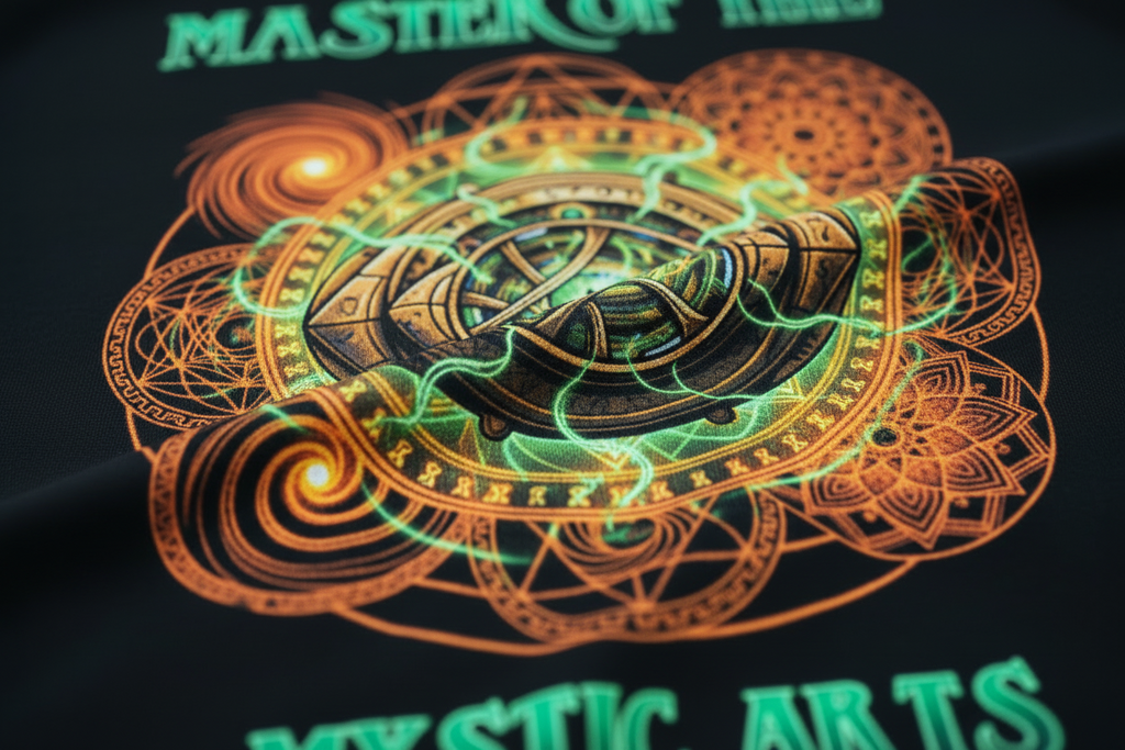 Teeyatra | Master of the Mystic Arts - Heavyweight Oversized French Terry T-Shirt (240 GSM)